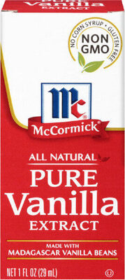 Pure Vanilla Extract front packaging