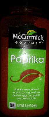 Paprika front packaging