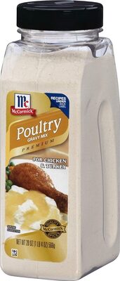 Premium poultry gravy mix