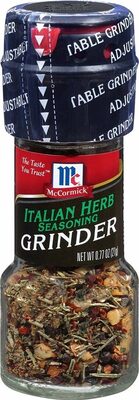 Italian herb seasoning grinder
