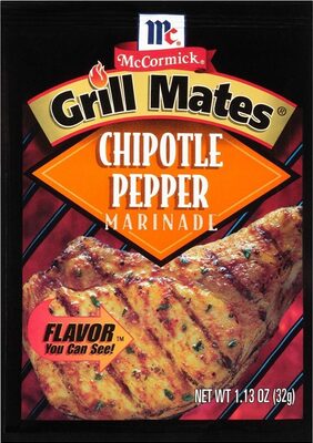 Grill mates chipotle pepper marinade mix