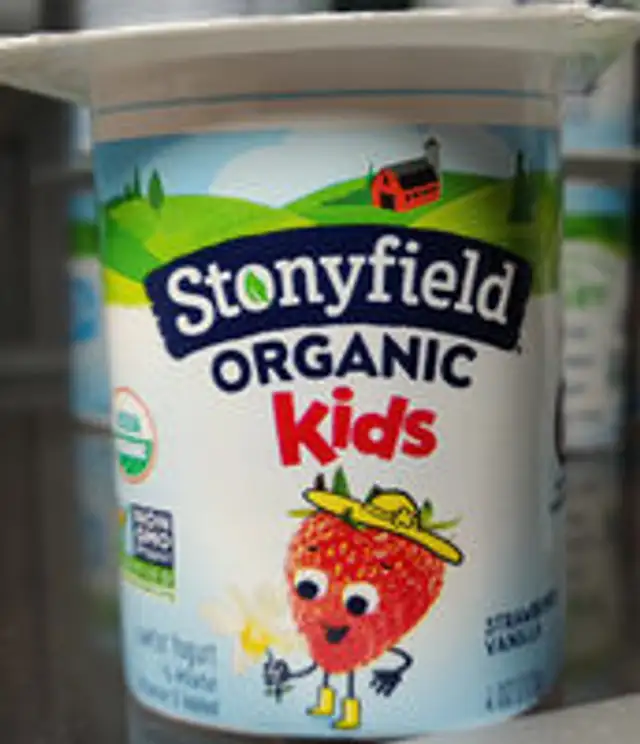 Organic Kids Strawberry Vanilla Lowfat Yogurt Cup