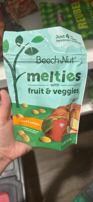 Melties with fruit & veggies