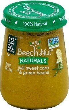 Beech nut baby food for stage 2 front packaging