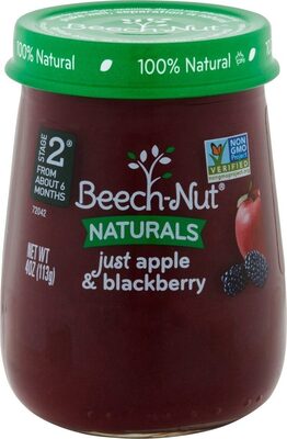 Just Apple & Blackberry Baby Food