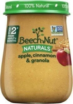 Apple, Cinnamon & Granola Baby Food