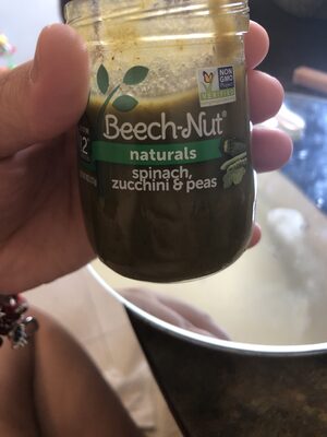 Just Spinach, Zucchini & Peas Baby Food