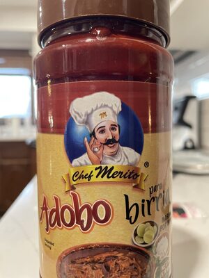 Chef merito, adobo para birria