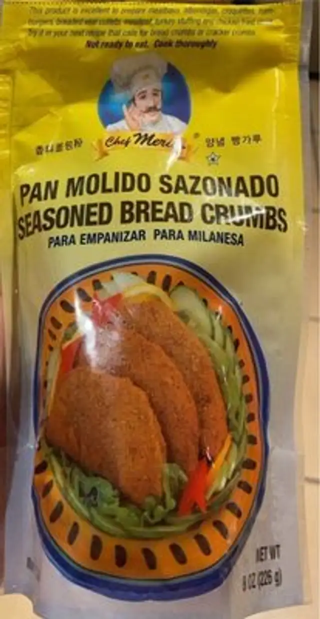 Seasoned bread crumbs