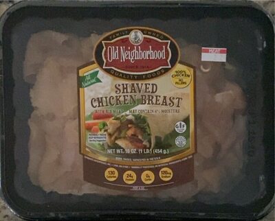 Shaved Chicken Breast