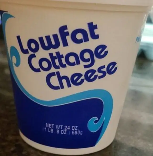 Low-fat cottage cheese