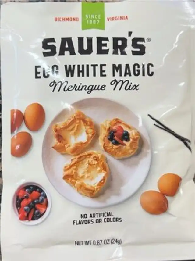 Egg white magic meringue mix