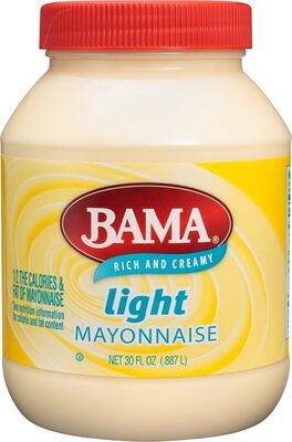Light mayonnaise plastic