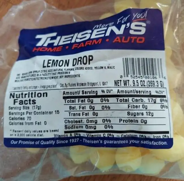 Lemon drops