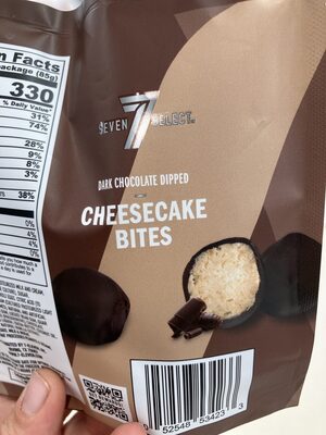 Dark Chocolate Cheesecake Bites