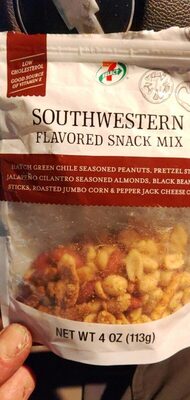 Southwestern flavored snack mix