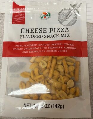 Cheese pizza flavored snack mix