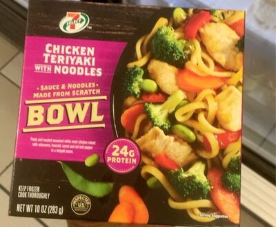 Chicken teriyaki with noodles