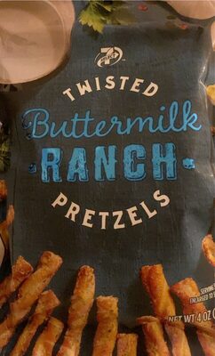 Buttermilk ranch twisted pretzels