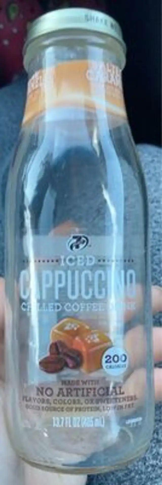 Iced Cappuccino Chilled Coffee Drink