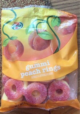 Gummi Peach Rings