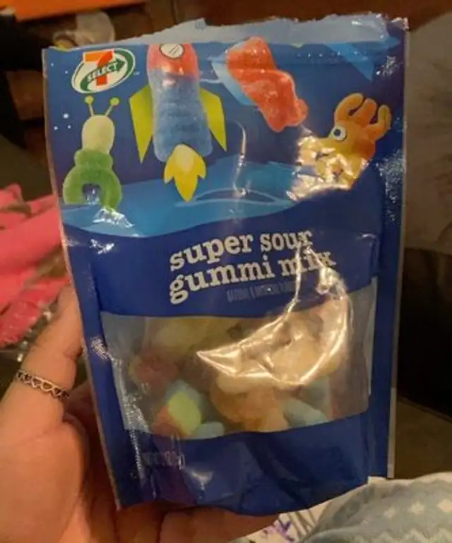 Super sour gummi mix