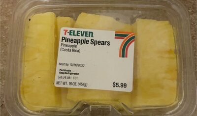 pineapple spears (costa rica)