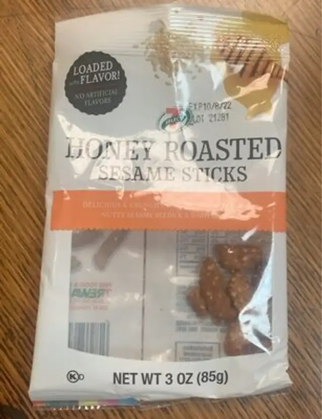 Honey roasted sesame sticks