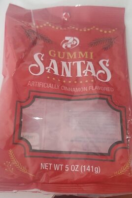 GUMMI SANTAS cinnamon flavor