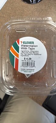 Watermelon With Tajin