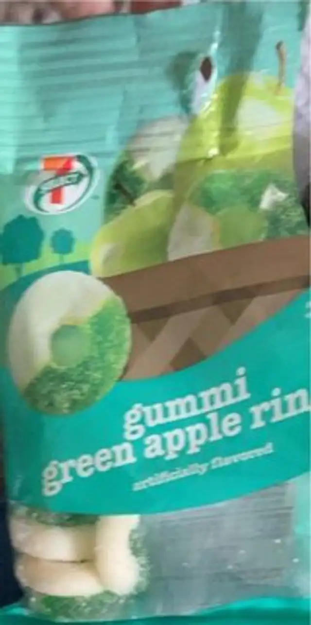 Green apple rings