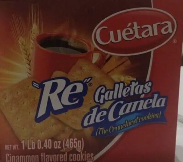 Cuetara Re De Canela Cookies