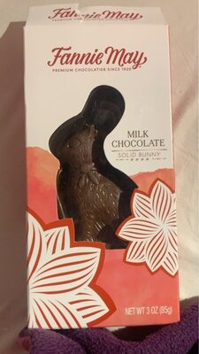 milk chocolate soild bunny