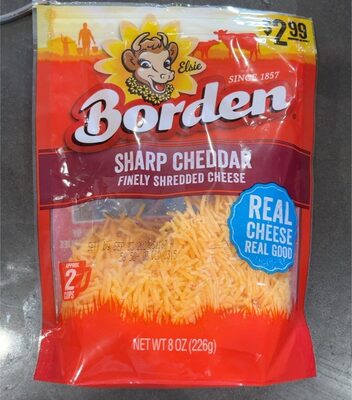 Sharp Cheddar finely shredded cheese