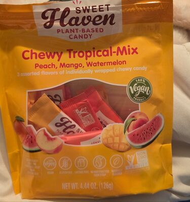 Chewy Tropical-Mix front packaging