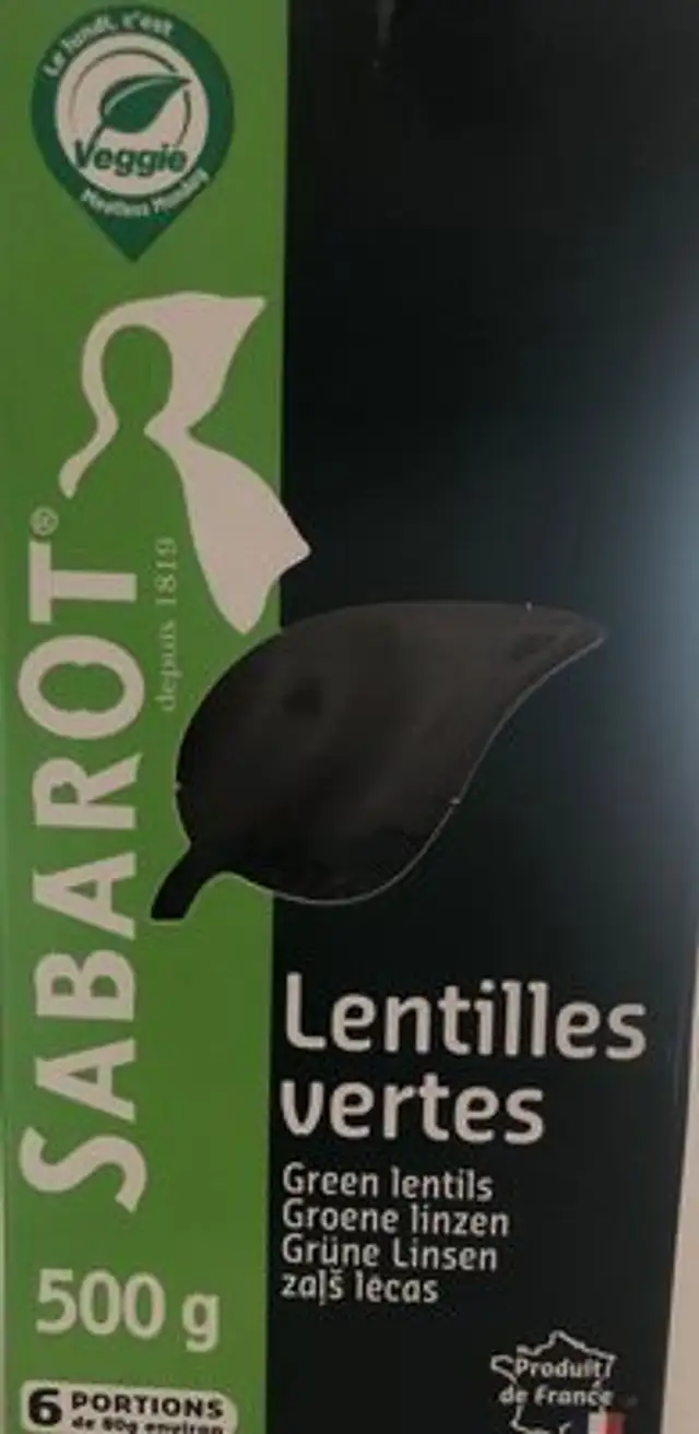 Lentilles vertes