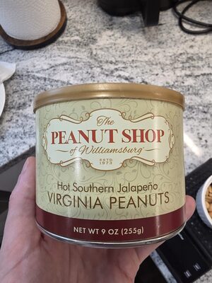 Hot southern jalapeno nuts front packaging