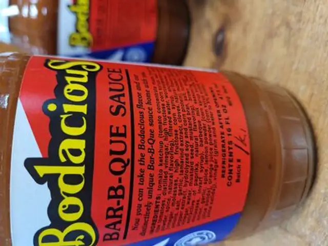 Bar-B-Que Sauce ingredients label