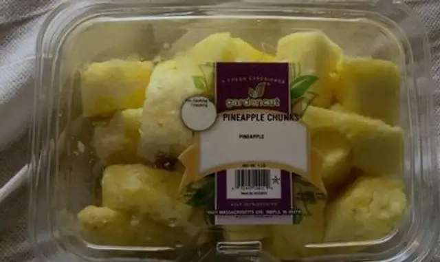 Pineapple chunks