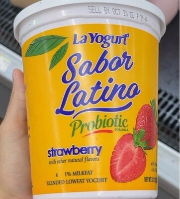 La yogurt sabor latino strawberry