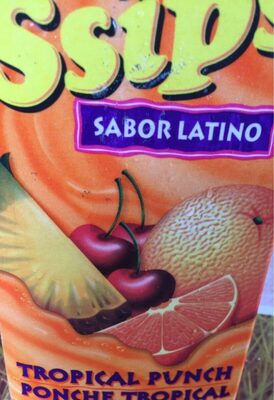 Ssips, tropical punch drink