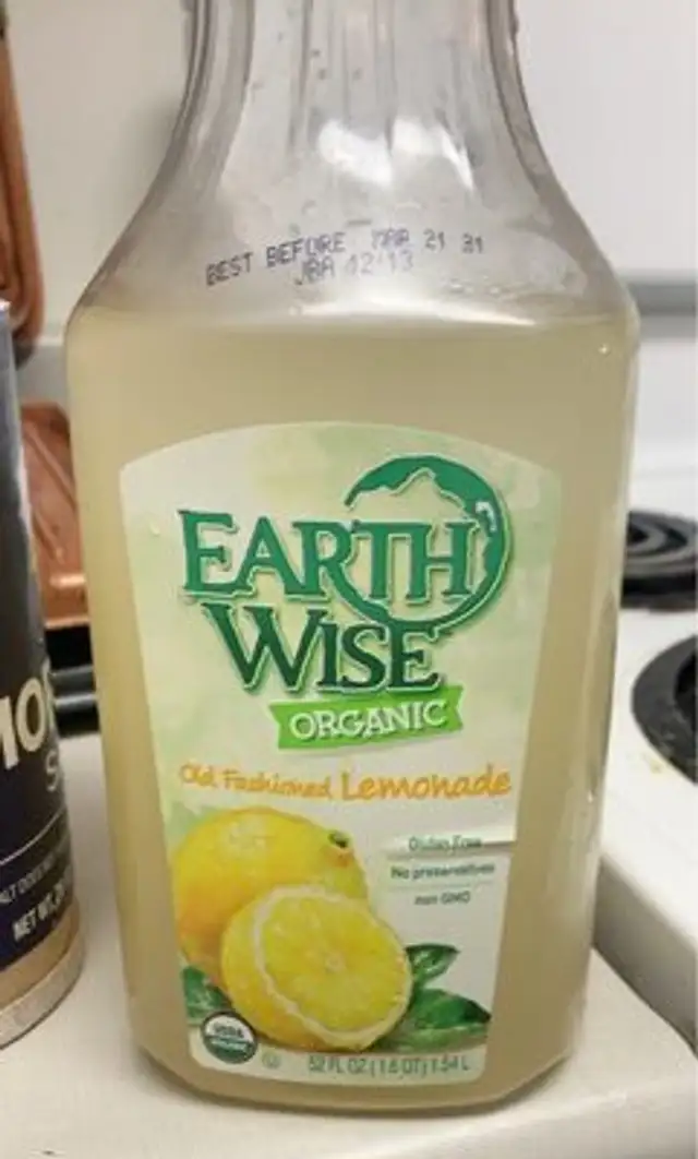 Organic old fashioned lemonade