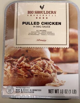 Pulled chicken in BBQ sauce