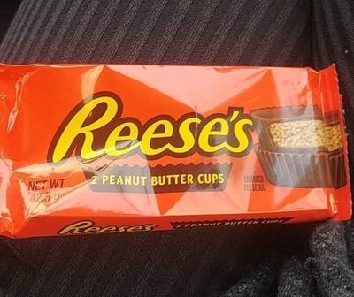Peanut butter cup front packaging