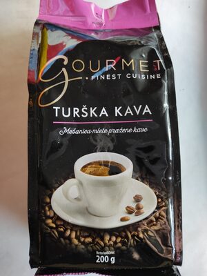 turška kava gourmet front packaging