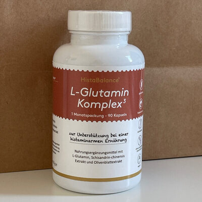 L-Glutamin front packaging