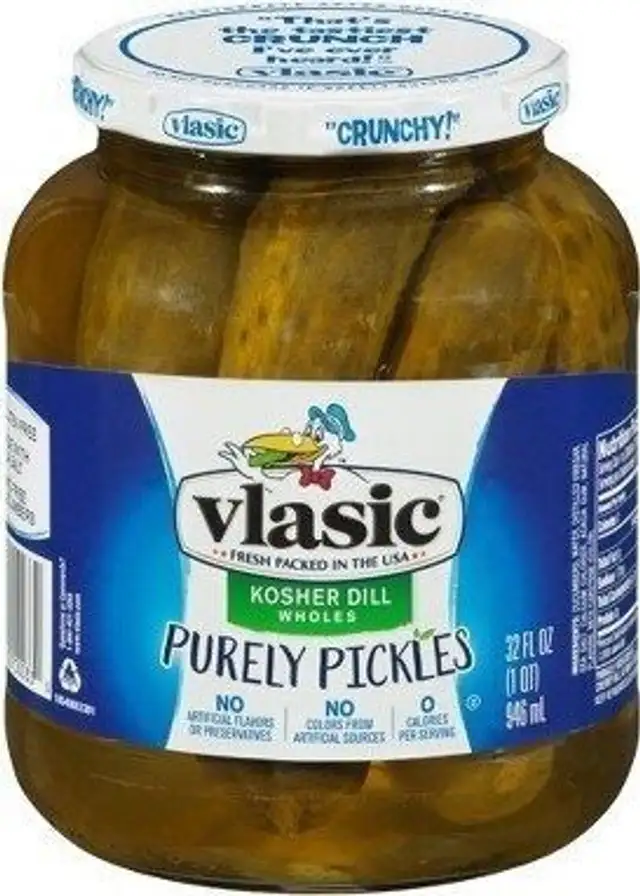 Kosher Dill Wholes Purely Pickles