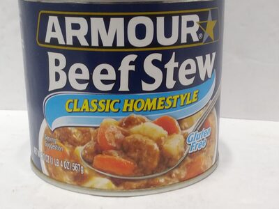Classic home style beef stew