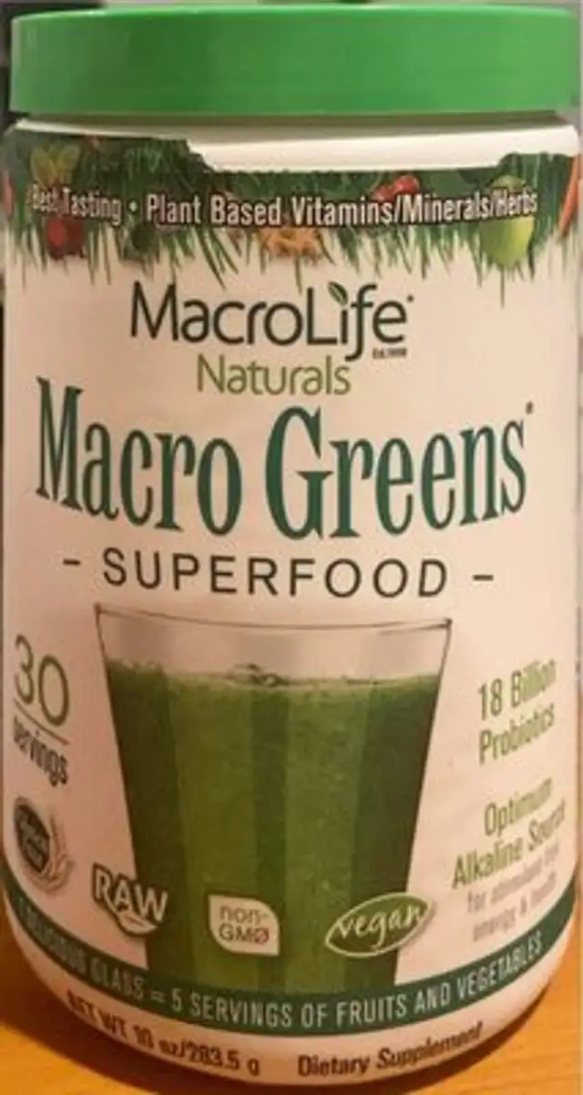 Macrogreens superfood