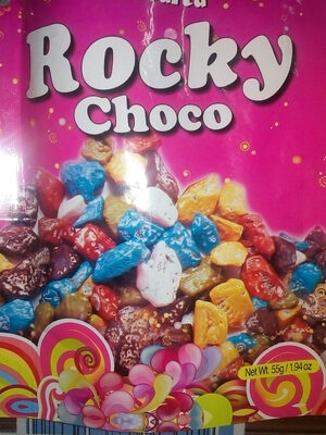 ROCKY CHOCO front packaging